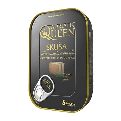 Mackerel fillets in olive oil 105g