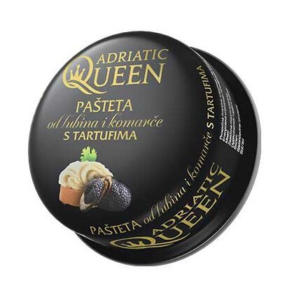 Sea bass and sea bream pâté with truffles, 95g