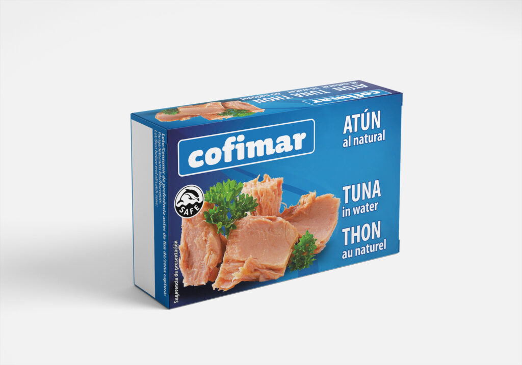 Tuna in water 120g.