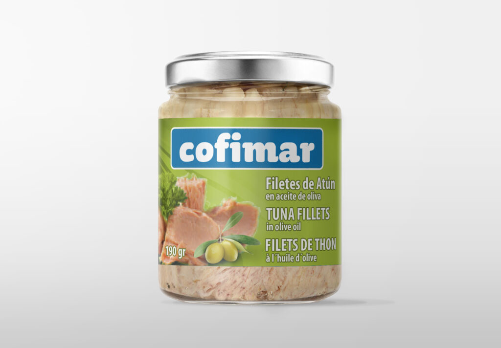 Tuna Fillets in olive oil 190g.