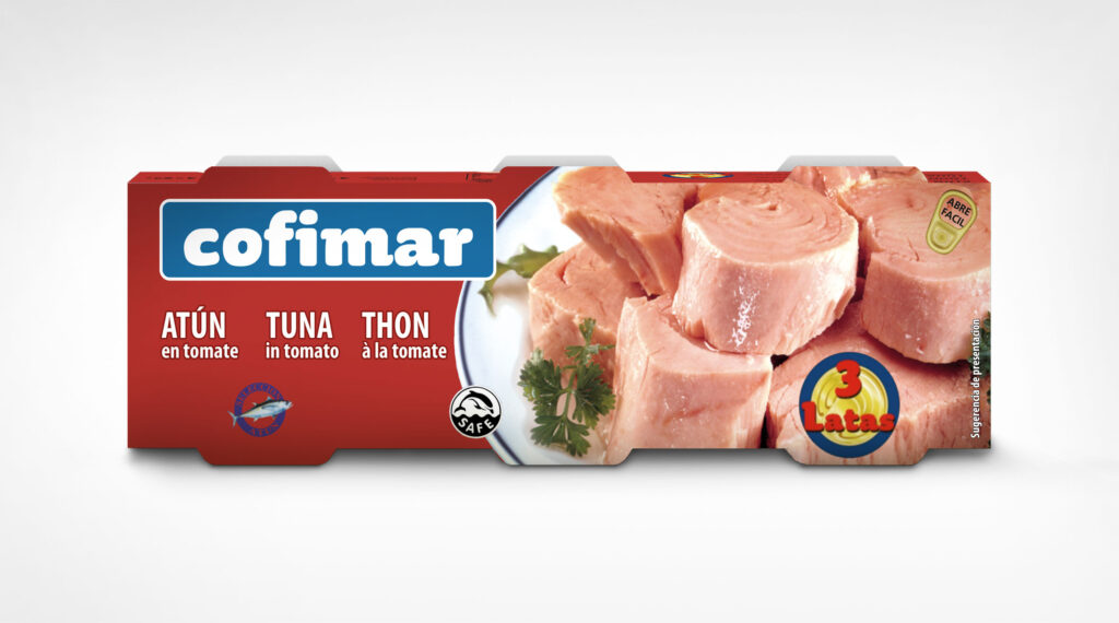 Tuna in tomato sauce 3 x 80g.