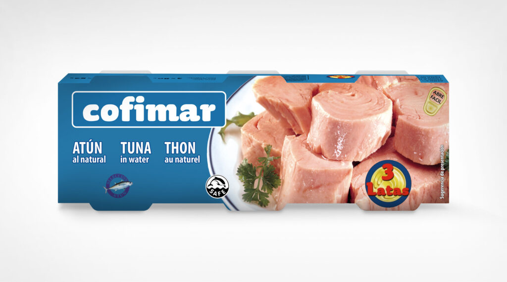 Tuna in water 3 x 80g.