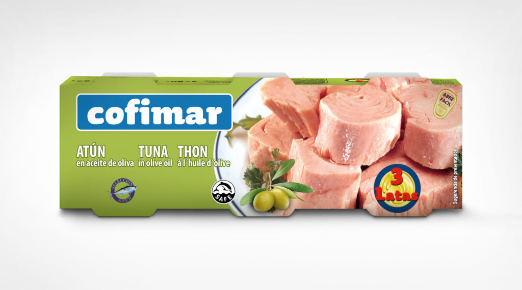 Tuna in olive oil 3 x 80g.