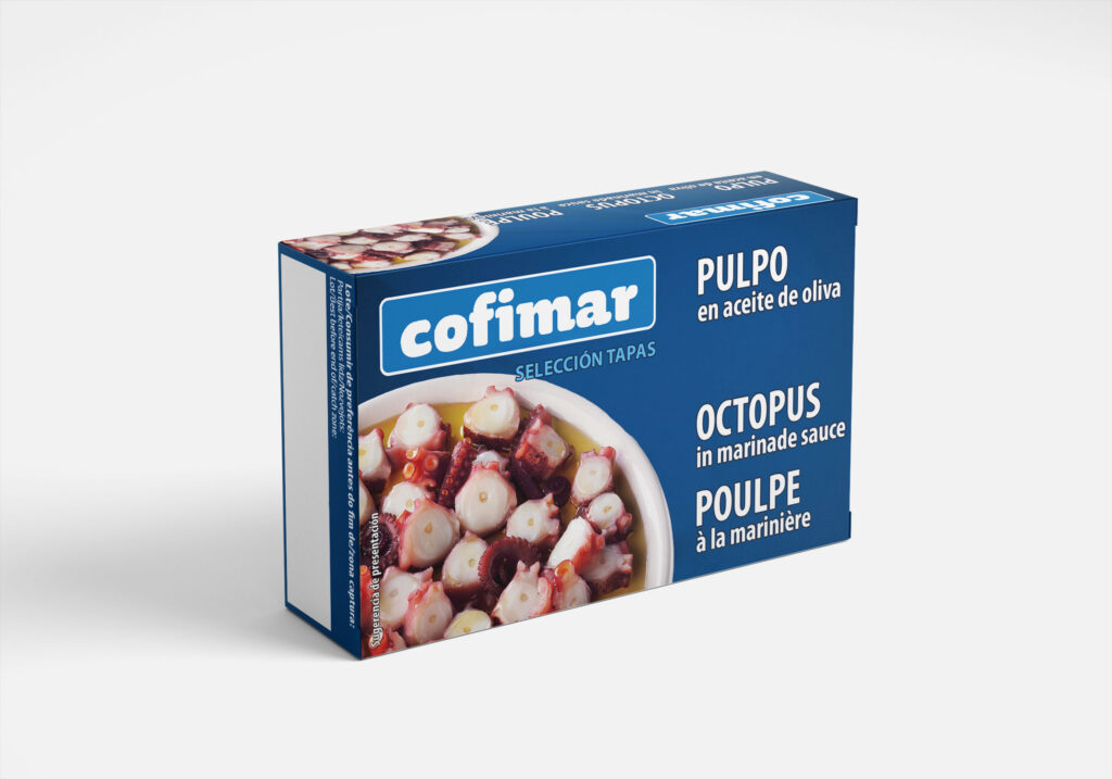 Octopus in marinade sauce 120g.